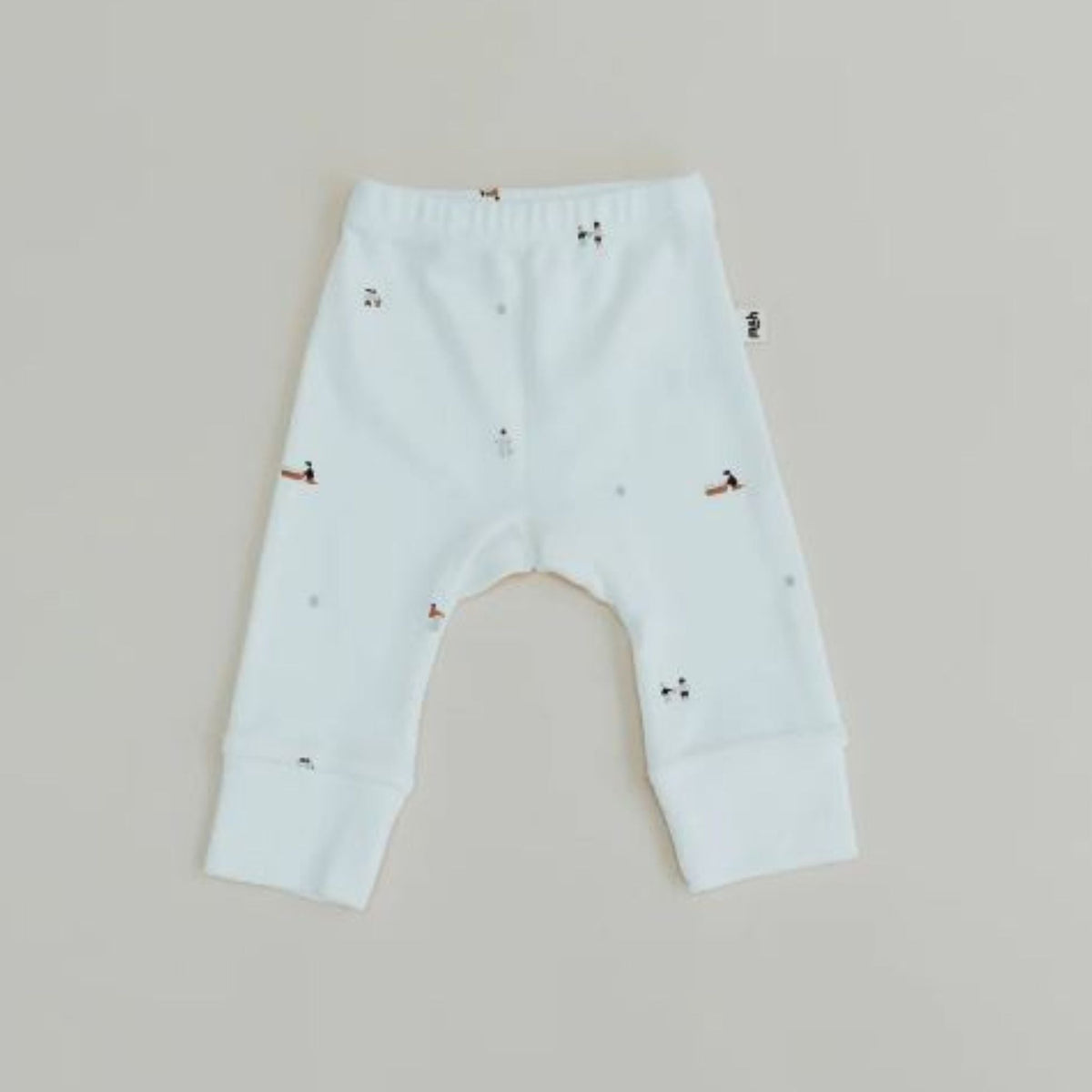 Baby leggings - 100% Organic Cotton - Sandstone